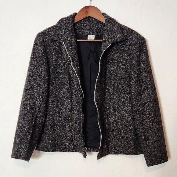 Garnet Hill Women's Zipped Jacket Size Small - Picture 3 of 5